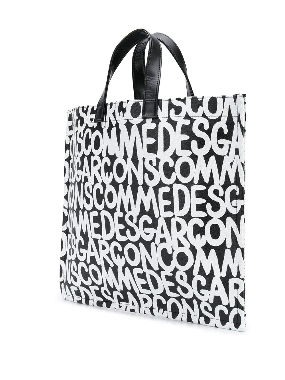 Comme Des Garçons logo print shopper tote - Image 3