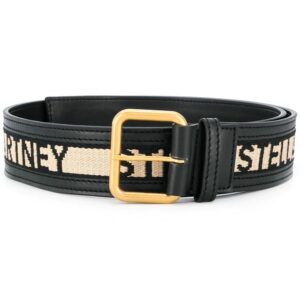 Stella McCartney  logo embroidered belt
