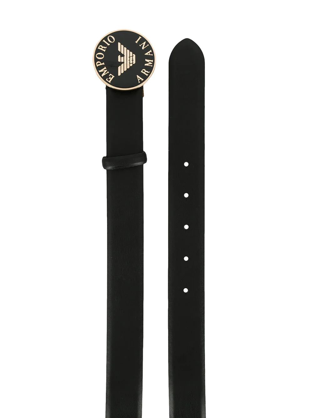 Emporio Armani enameled buckle belt - Image 2