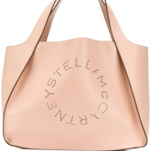 Stella McCartney perforated logo tote