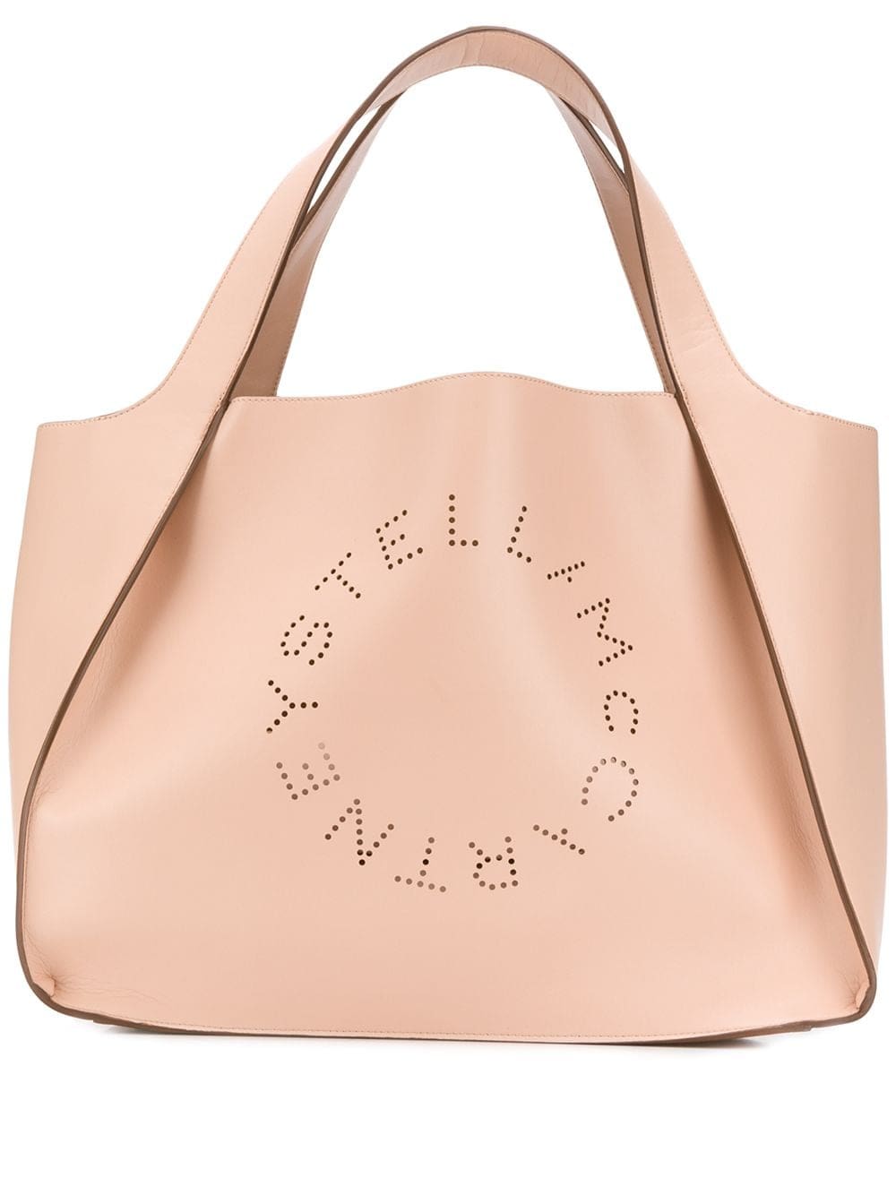 Stella McCartney perforated logo tote