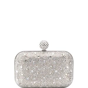 Jimmy Choo Cloud crystal-embellished clutch