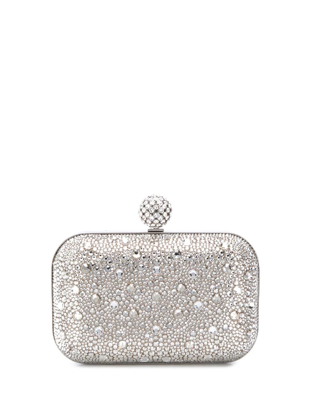 Jimmy Choo Cloud crystal-embellished clutch
