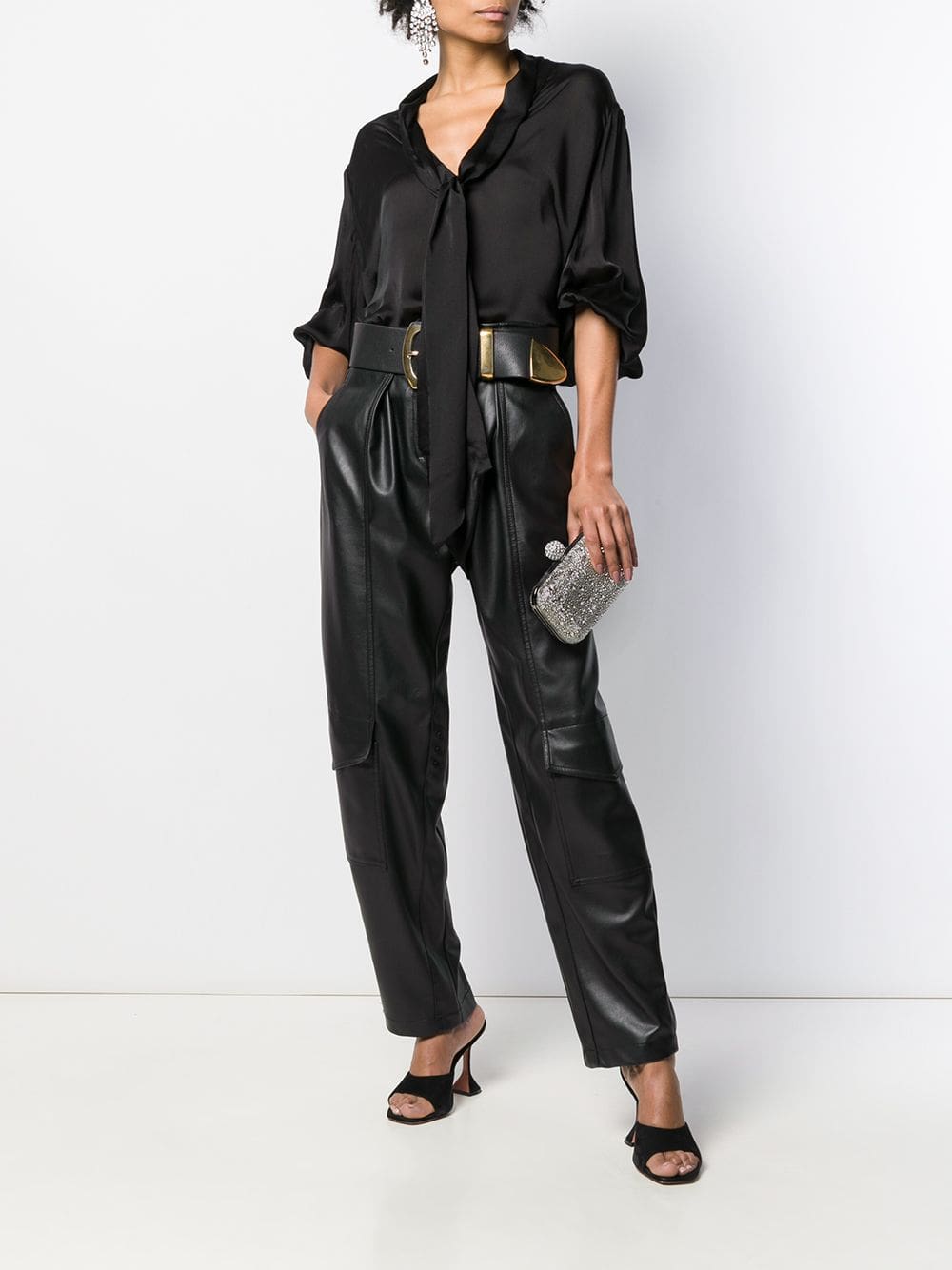 Jimmy Choo Cloud crystal-embellished clutch - Image 2