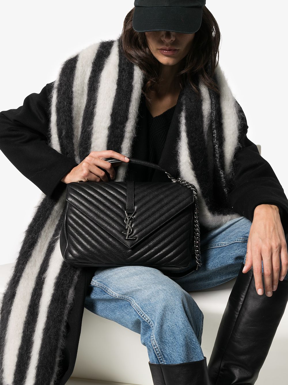 Saint Laurent large College tote - Image 2