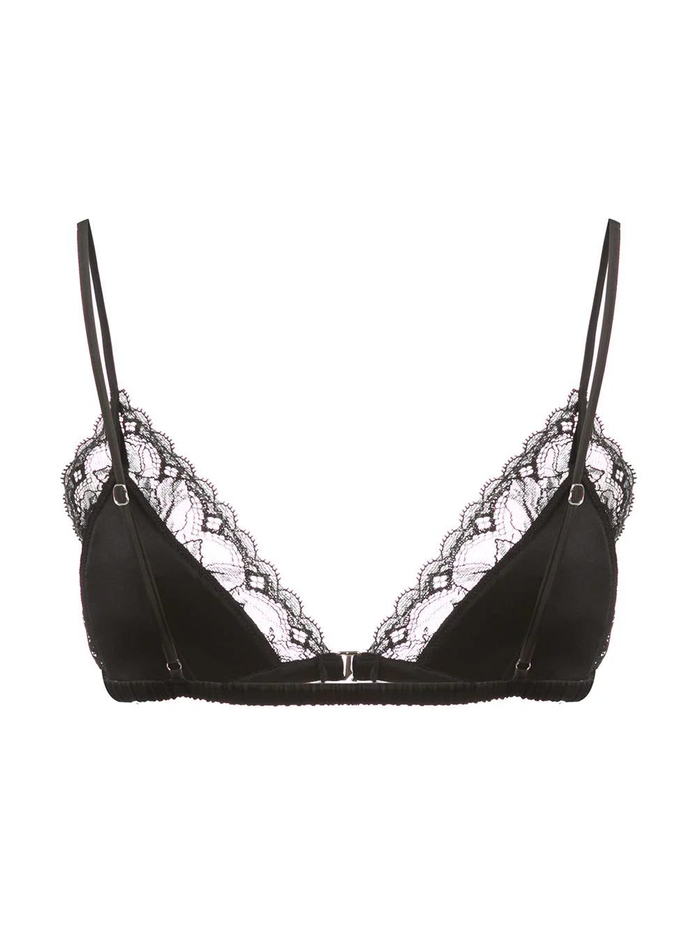 Fleur Du Mal Gardenia lace triangle bra - Image 2