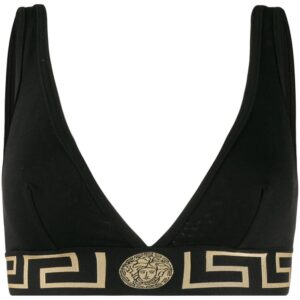 Versace  Greca Border triangle bralette
