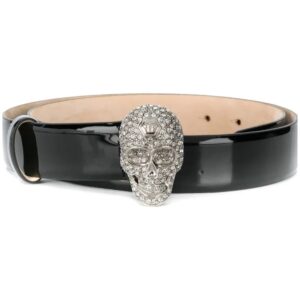 Philipp Plein  crystal skull belt