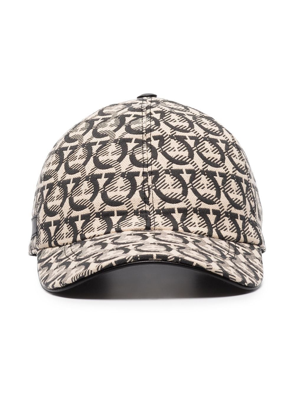Ferragamo interlocking Gancini print baseball cap