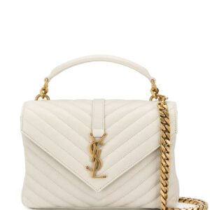 Saint Laurent logo plaque quilted shoulder bag