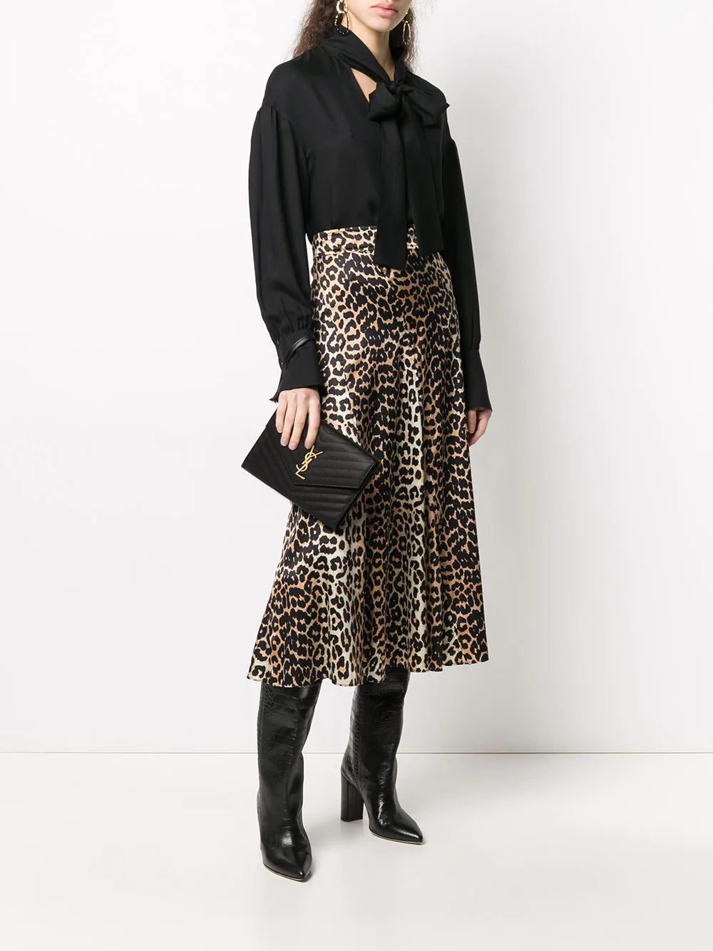 Saint Laurent YSL New Pouch Monogram clutch bag - Image 2