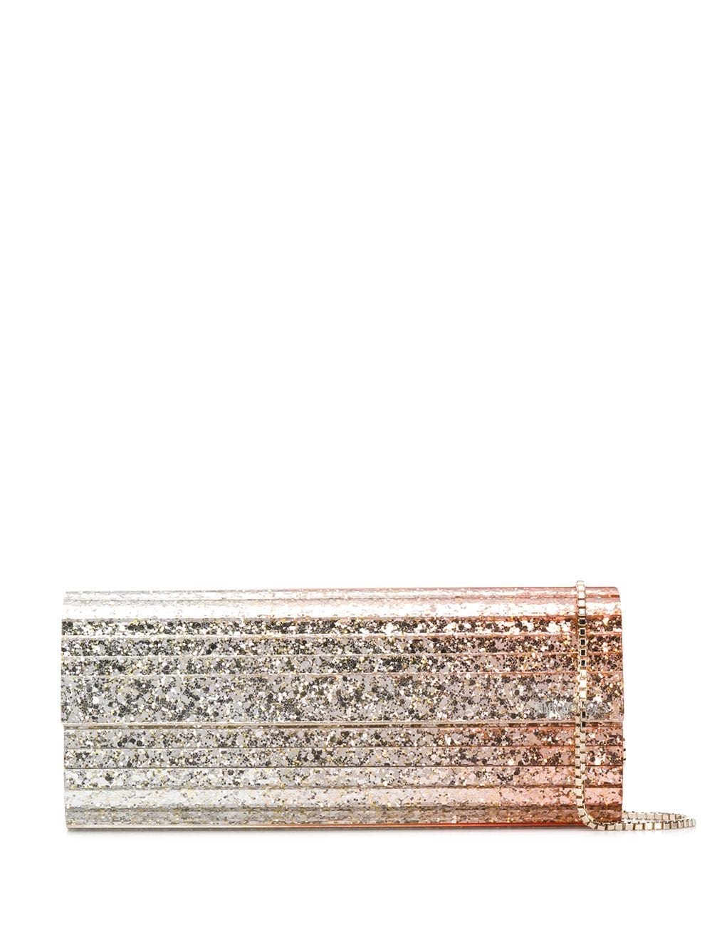 Jimmy Choo Sweetie glitter clutch
