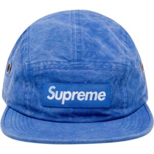 Supreme washed linen camp cap