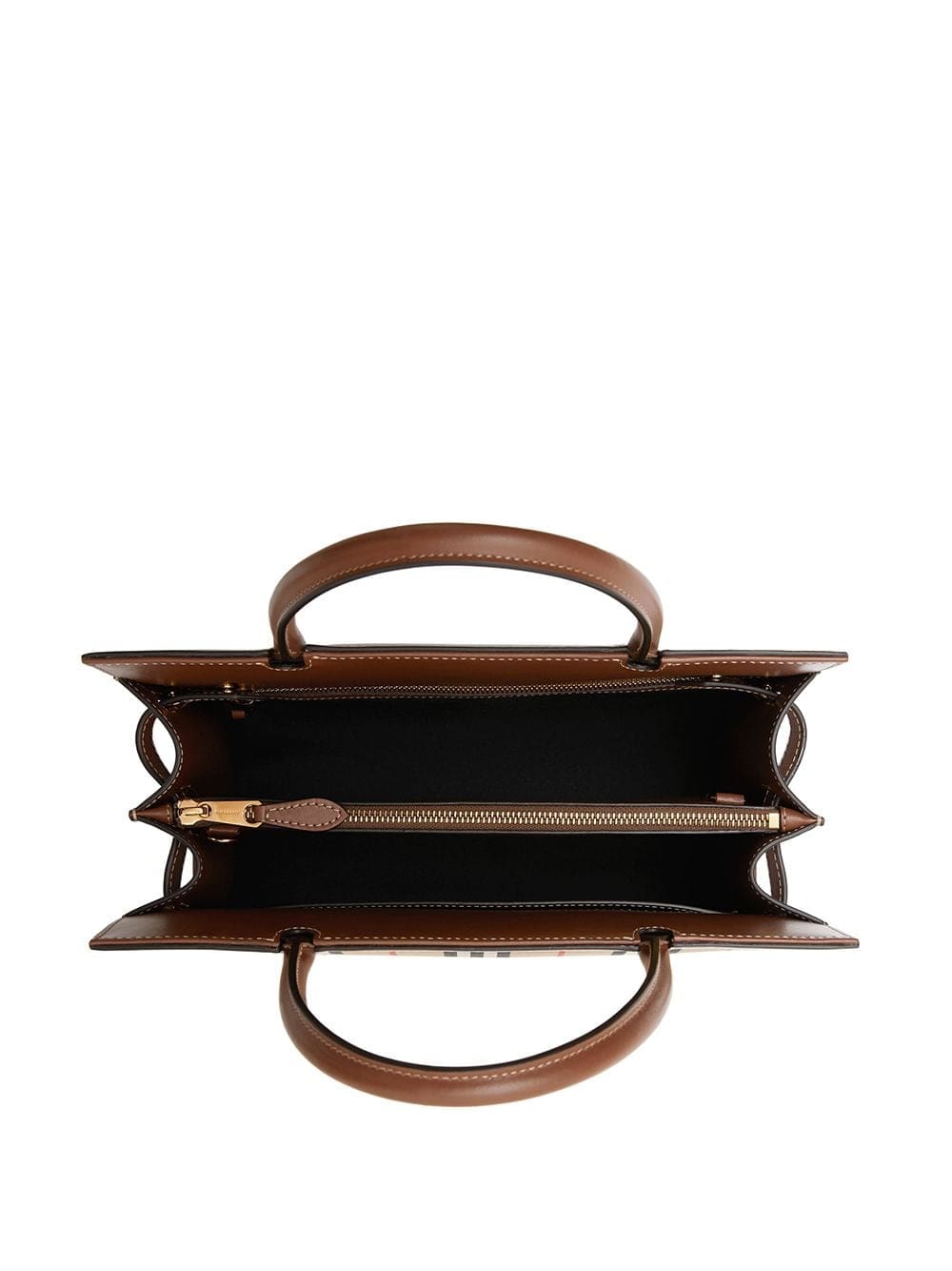 Burberry small Vintage Check two handle title bag - Image 5