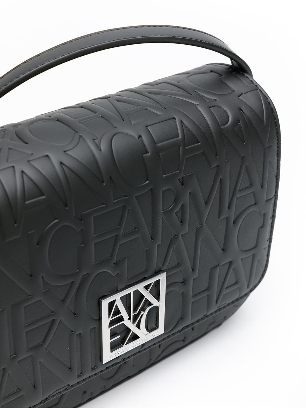 Armani Exchange embossed-logo shoulder bag - Image 4