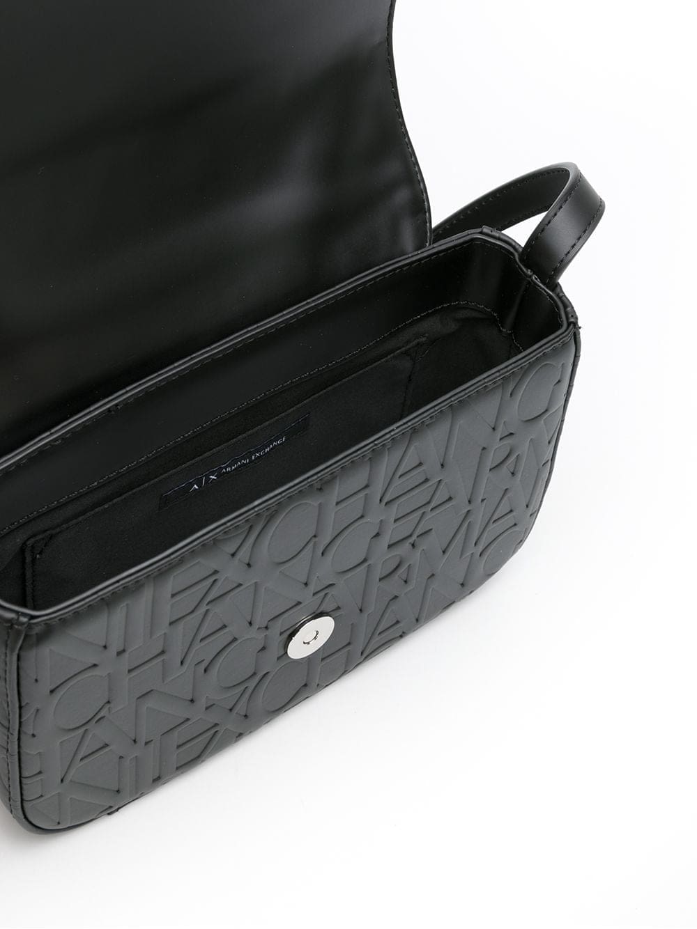 Armani Exchange embossed-logo shoulder bag - Image 5