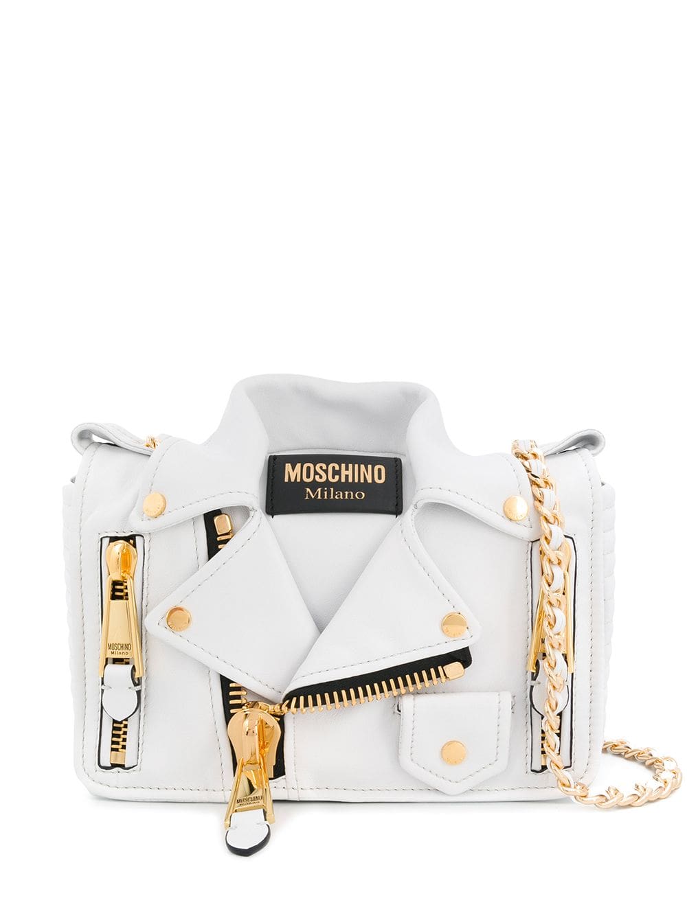 Moschino jacket style cross body bag