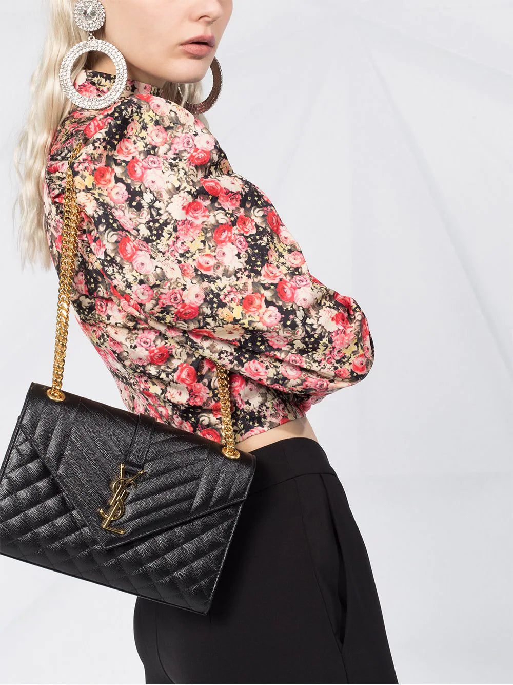 Saint Laurent Cassandra quilted shoulder bag - Image 3
