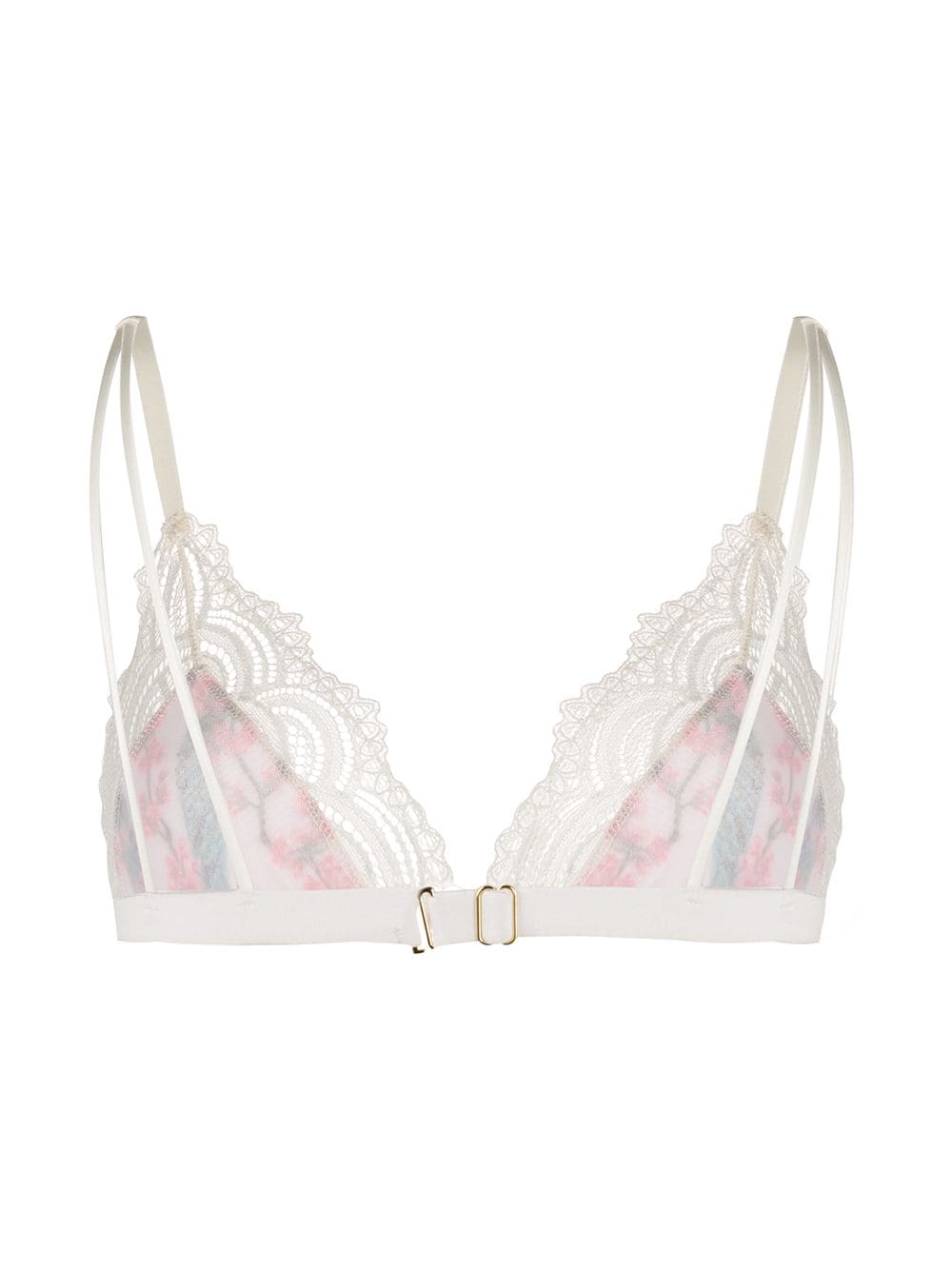 Dolci Follie peacock print triangle bra - Image 2