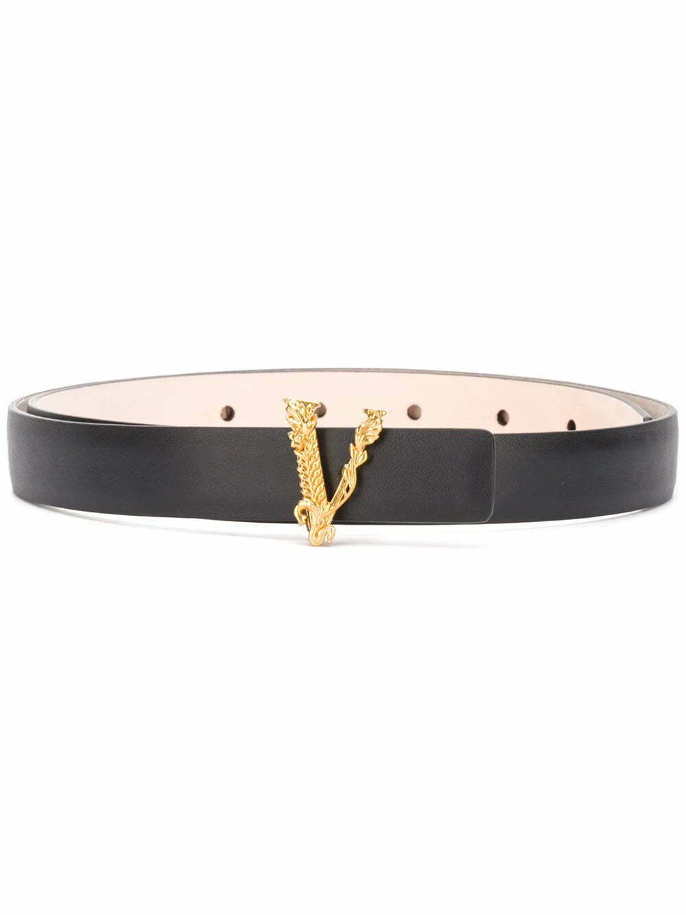 Versace logo buckle belt