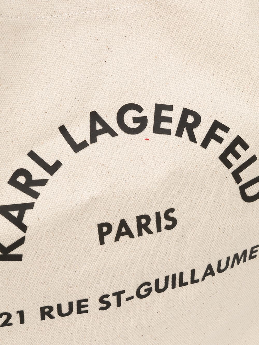 Karl Lagerfeld Rue St-Guillaume canvas tote bag - Image 4