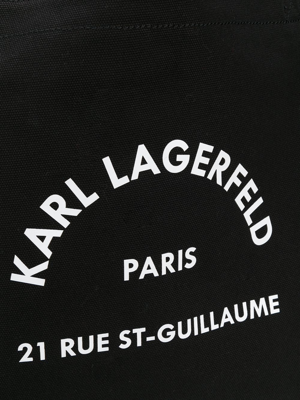 Karl Lagerfeld Rue St-Guillaume canvas tote bag - Image 4