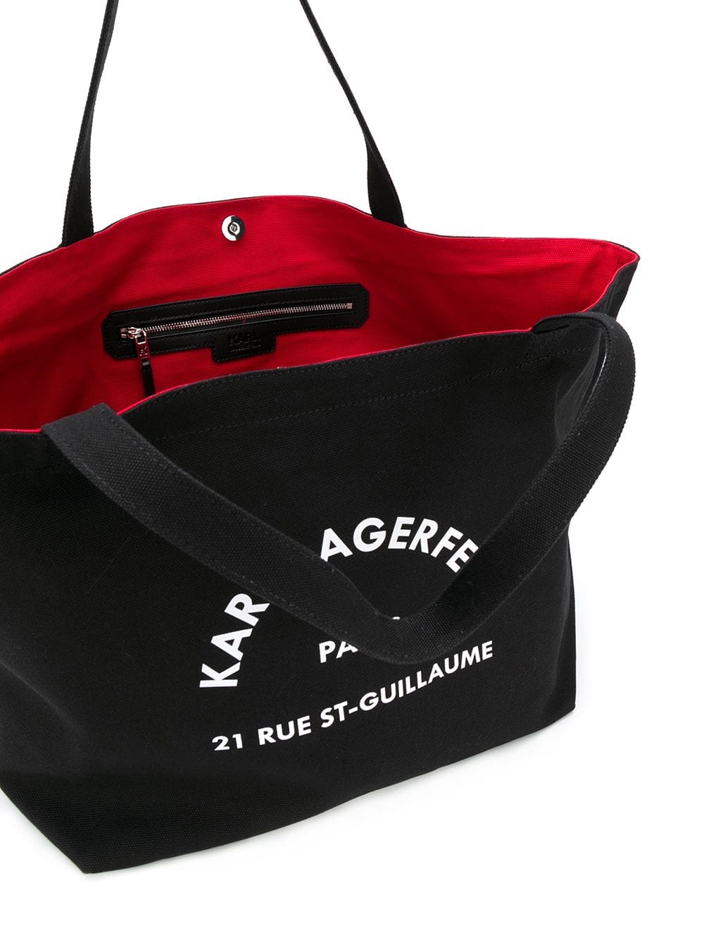 Karl Lagerfeld Rue St-Guillaume canvas tote bag - Image 5