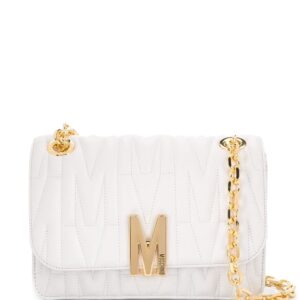 Moschino M-quilted shoulder bag
