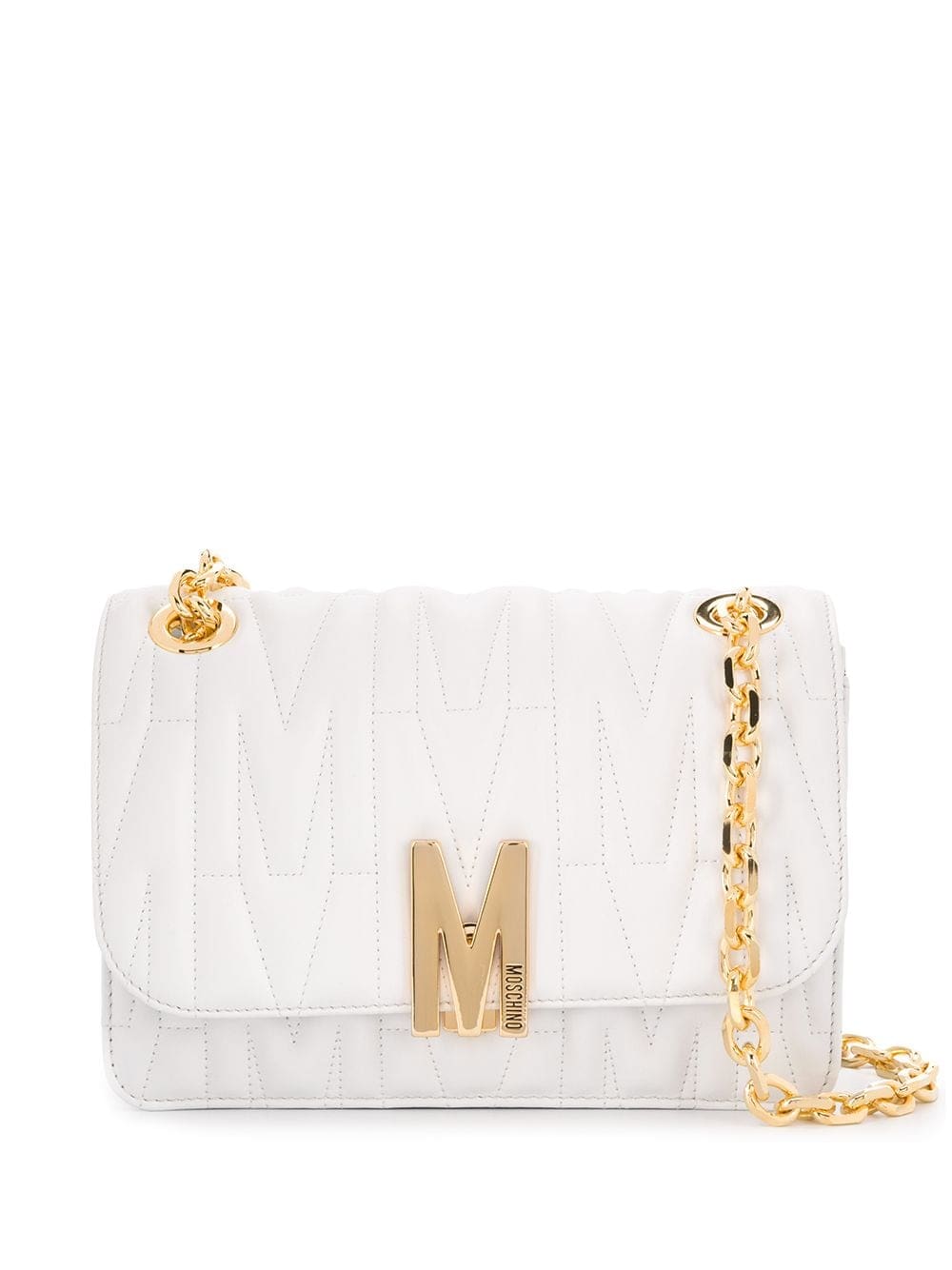 Moschino M-quilted shoulder bag