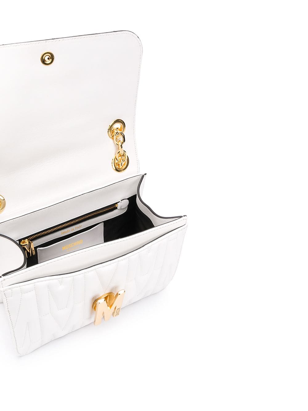 Moschino M-quilted shoulder bag - Image 5