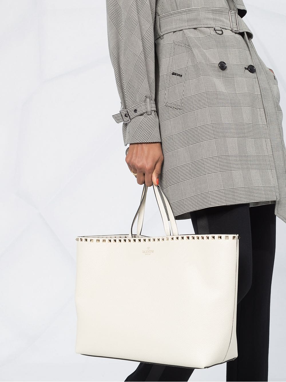 Valentino Garavani Rockstud shopper tote - Image 3