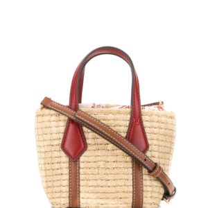 Tory Burch Perry Straw mini bag