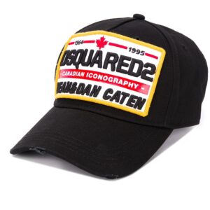 DSQUARED2 DSQ2 logo-patch baseball cap