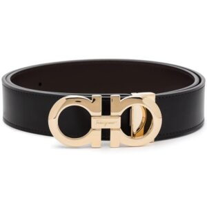 Ferragamo  Gancini reversible belt