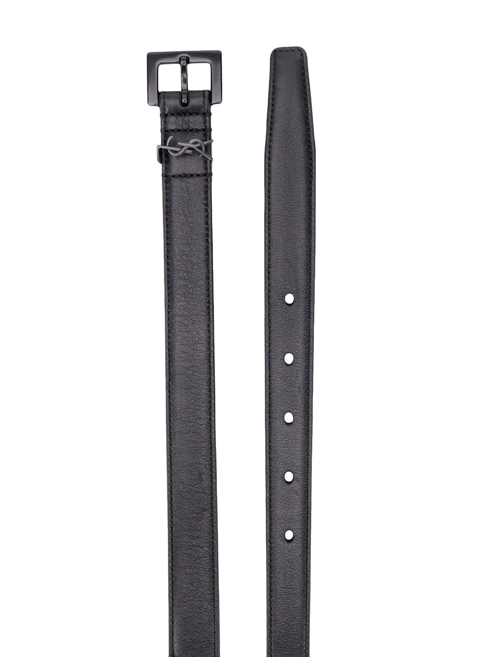 Saint Laurent Monogramme buckle belt - Image 2