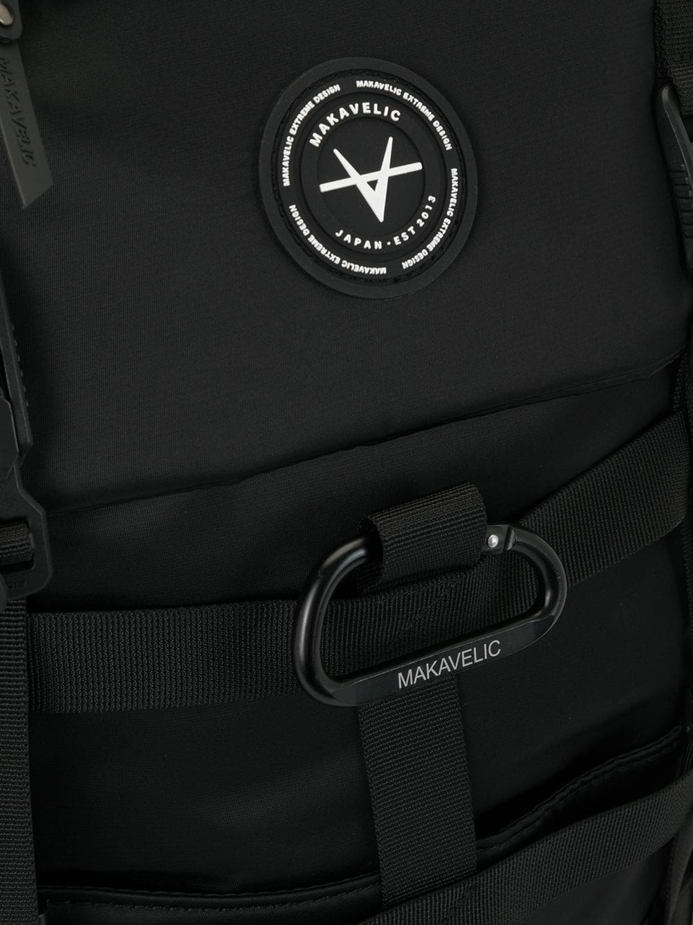 Makavelic logo patch backpack - Image 4