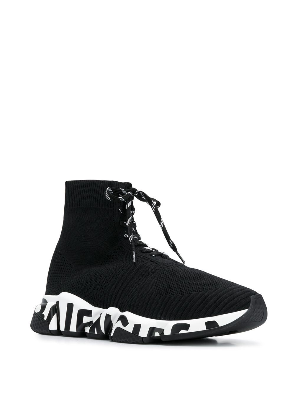 Balenciaga Speed lace-up knitted sneakers - Image 2