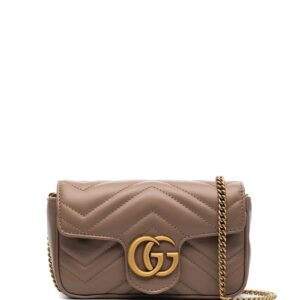 Gucci super mini GG Marmont shoulder bag