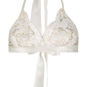 Gilda & Pearl Reverie lace and satin bra