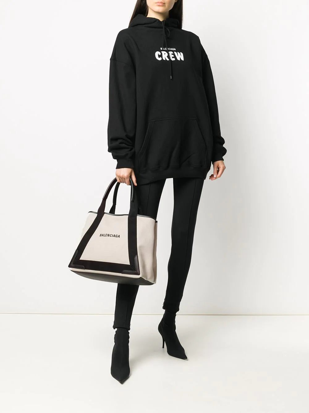 Balenciaga medium Navy Cabas bag - Image 2