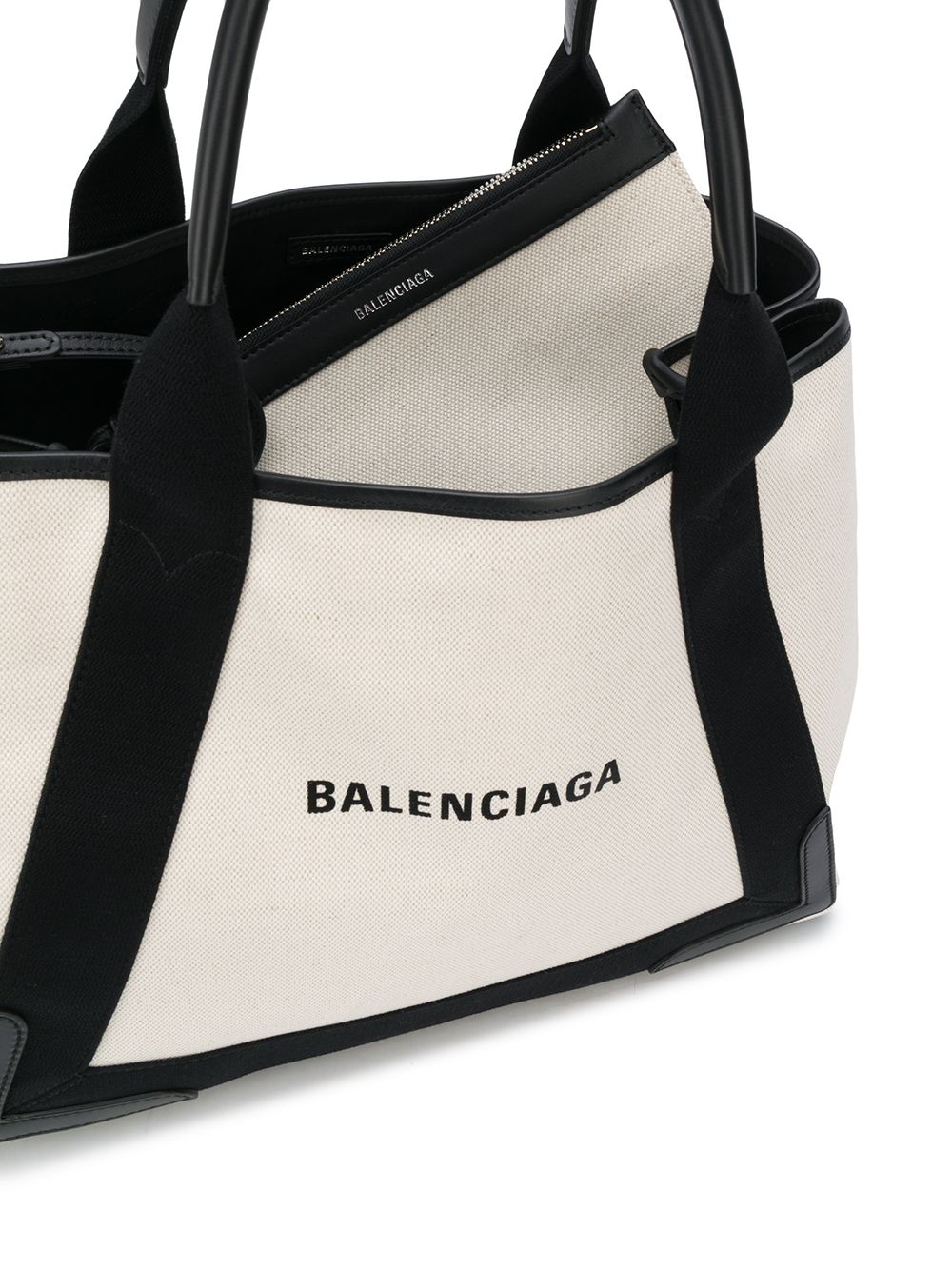 Balenciaga medium Navy Cabas bag - Image 4