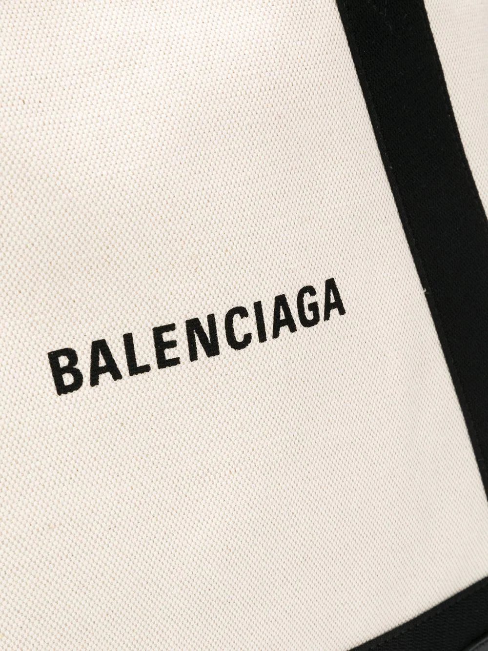 Balenciaga medium Navy Cabas bag - Image 3