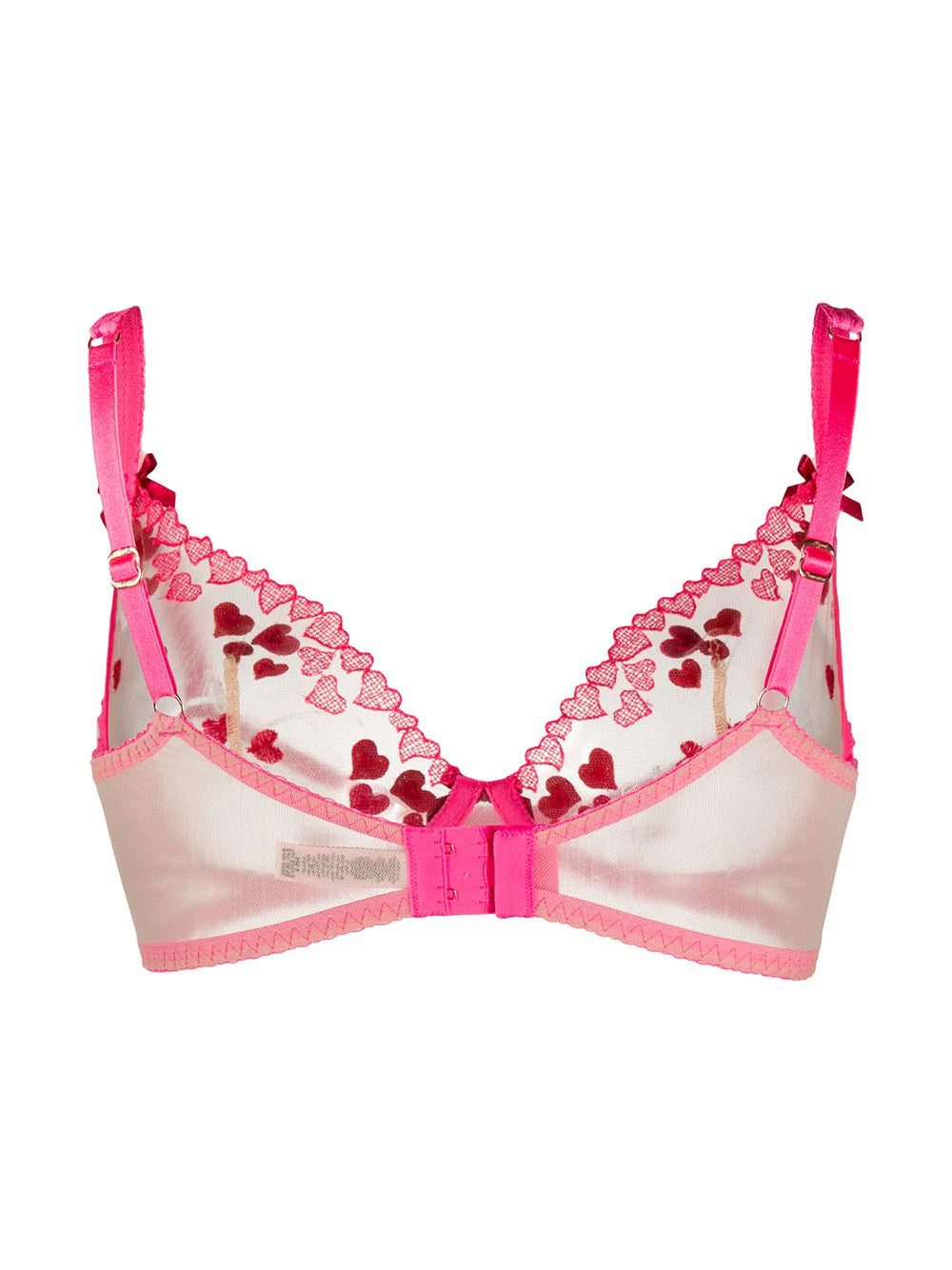 Agent Provocateur heart-pattern sheer bra - Image 2