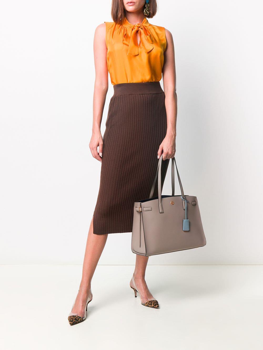 Tory Burch Walker leather tote bag - Image 2