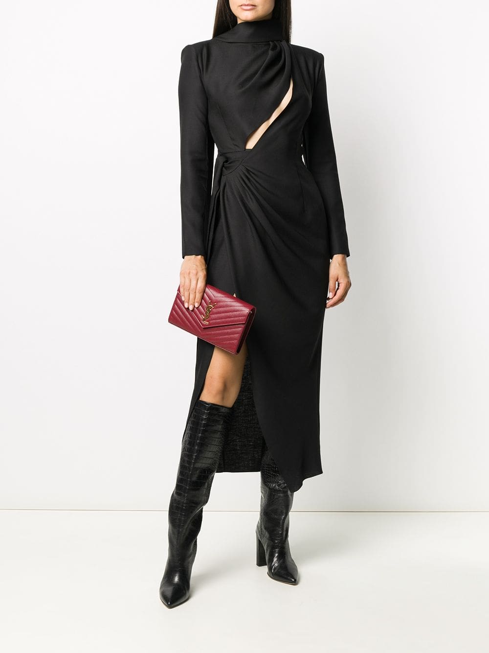 Saint Laurent monogram envelope clutch - Image 2