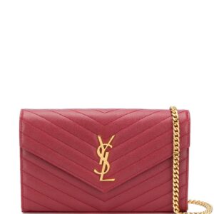 Saint Laurent monogram envelope clutch