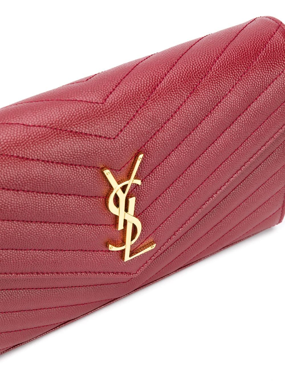 Saint Laurent monogram envelope clutch - Image 4