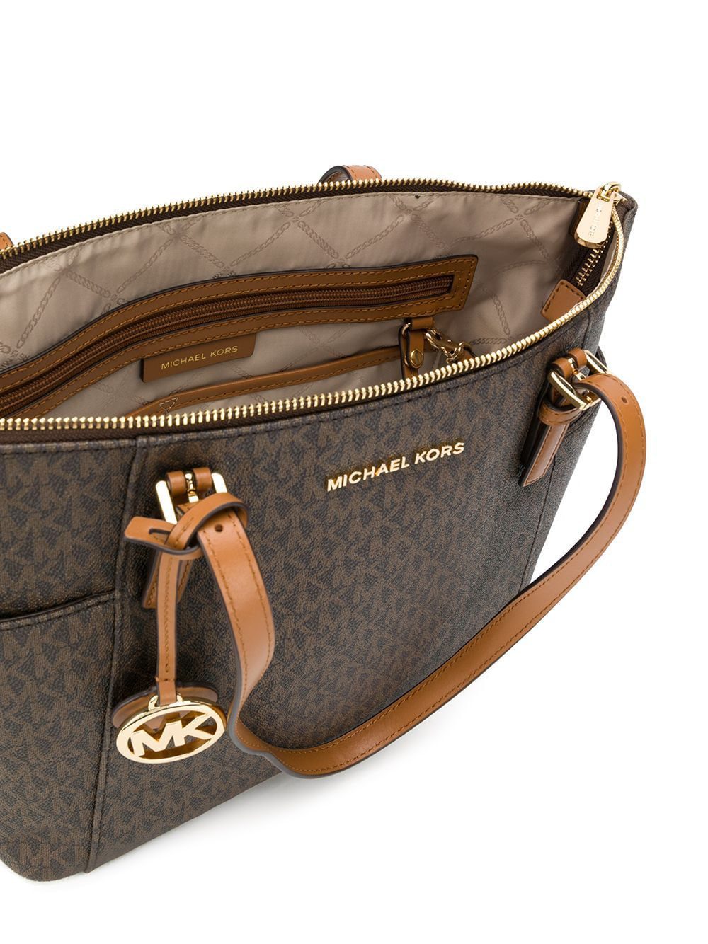 Michael Michael Kors Jet Set monogram logo tote - Image 4