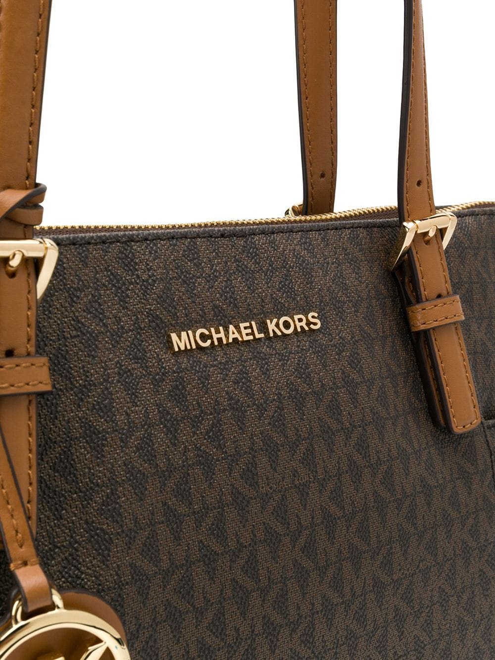 Michael Kors Jet Set monogram logo tote - Image 4