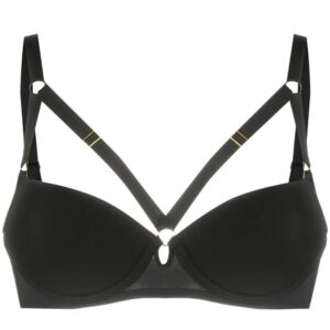 Maison Close strap-embellished padded bra